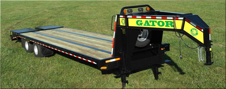GOOSENECK TRAILER 30ft tandem dual - all heavy-duty equipment trailers special priced  Paulding County, Ohio